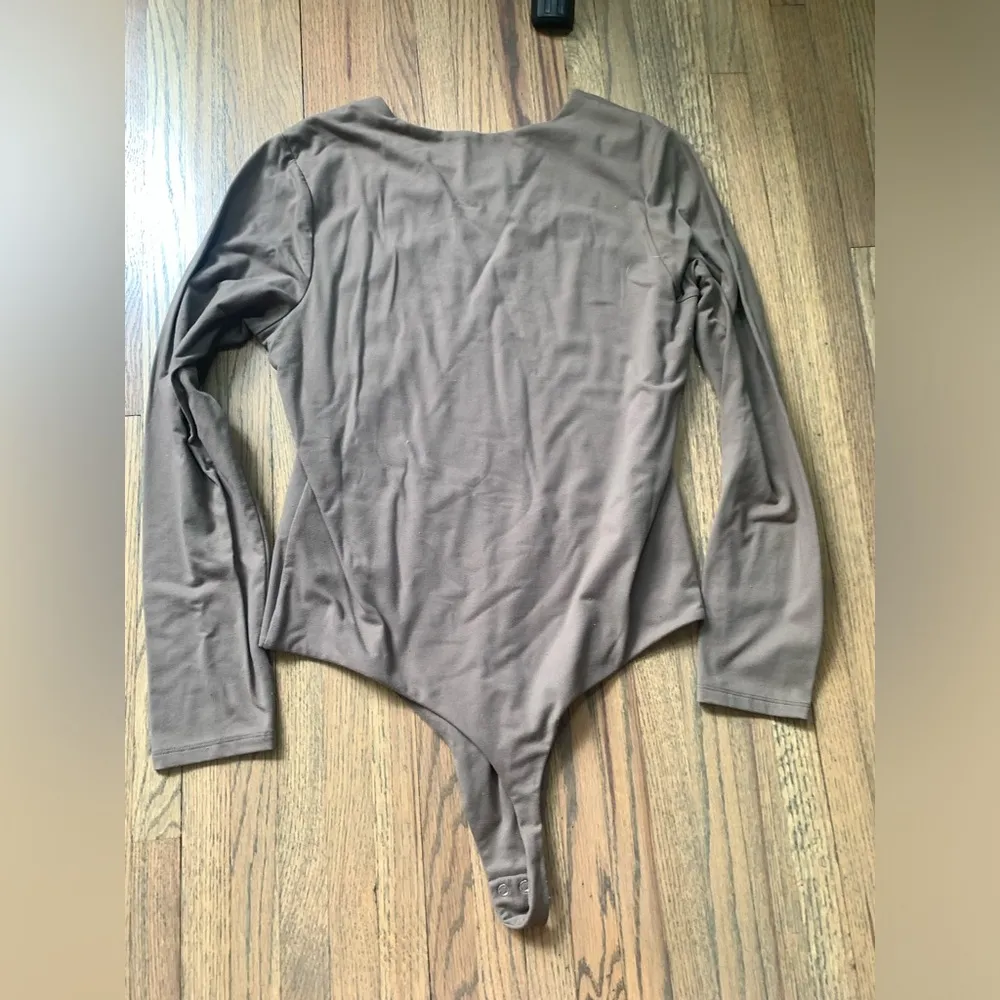 Nuuds long sleeve bodysuit XL brown - Image 4