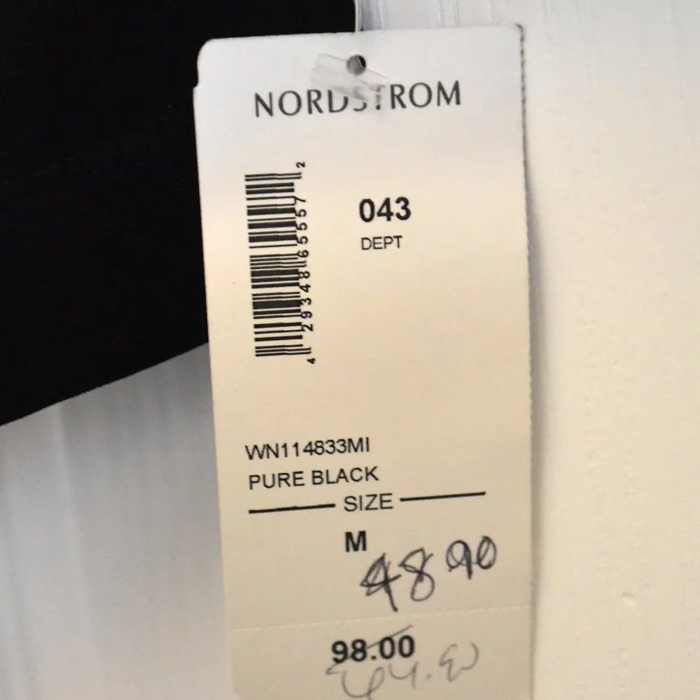 AMBER SUN WOMENS OPEN CARDIGAN SWEATER, BLACK, SIZE MEDIUM, NEW WITH TAG… Black - Image 3