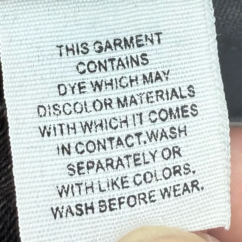 Free People We The Free Black Distressed Denim Skirt with Zipper / 26/4 / EUC - Image 14