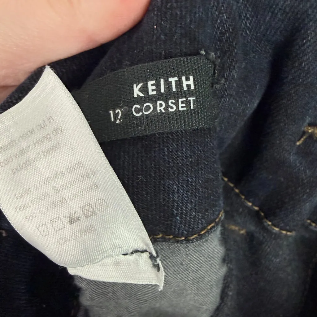 Veronica Beard 12" Corset High Waist Skinny Jeans in Dark Slate Wash Size 27 EUC - Image 13