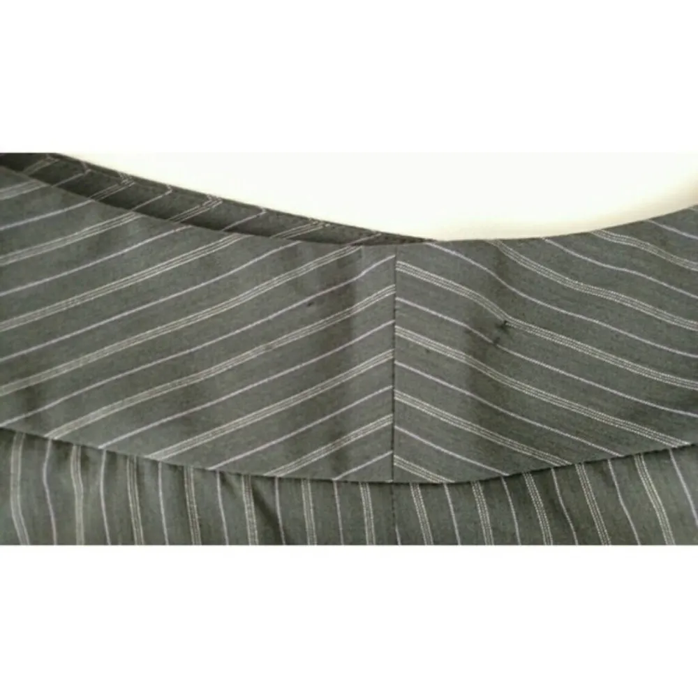Classiques Entier Pinstripe Pants Gray 0 - Image 5