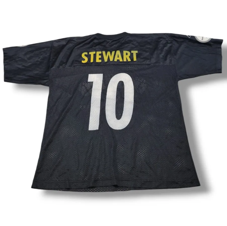 2001 Vintage  Jersey Size XL Pittsburgh Steelers 10 Kordell Stewart Jersey Unisex - Image 2
