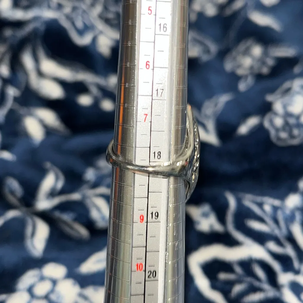 NEW! #1 Statement Ring Animal Print Design Set in silver-toned metal rhinestone - Image 6