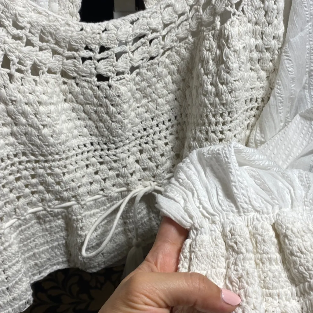 Free People Megan Crochet Top - Image 7