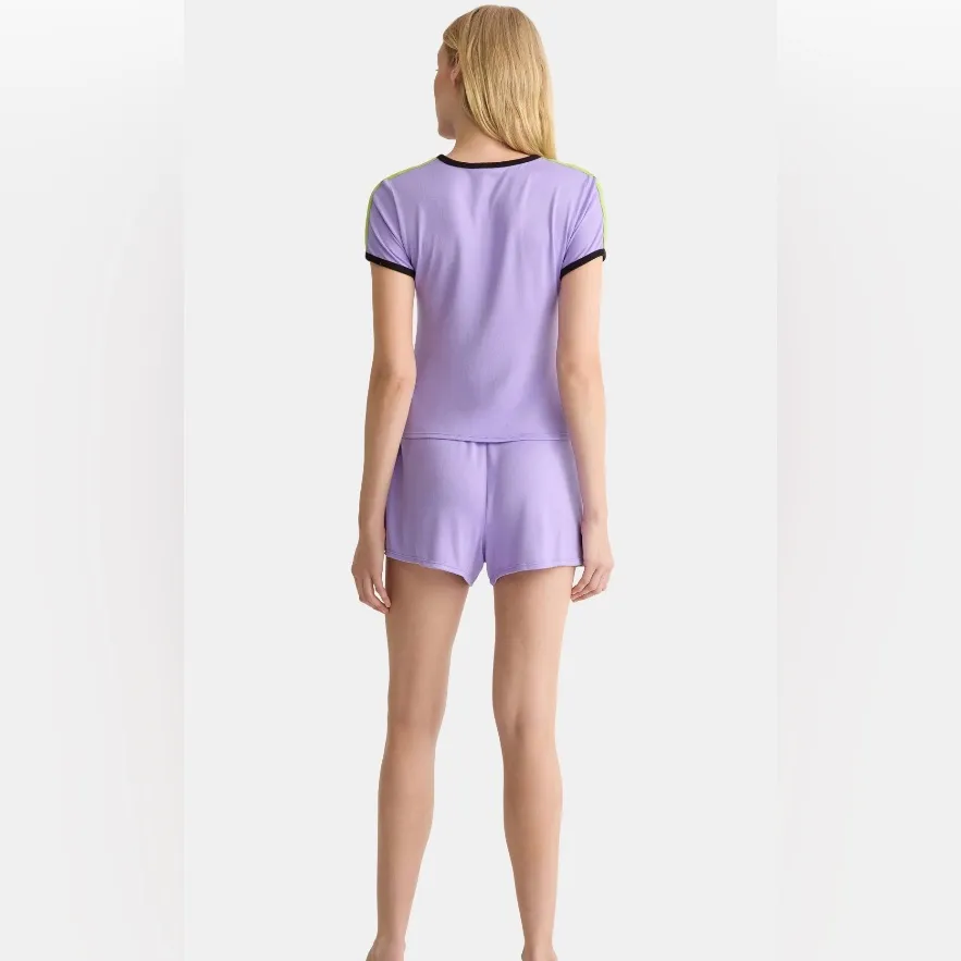 CELEBRATE Womens PJ Short Set Size Large 12 - Image 6