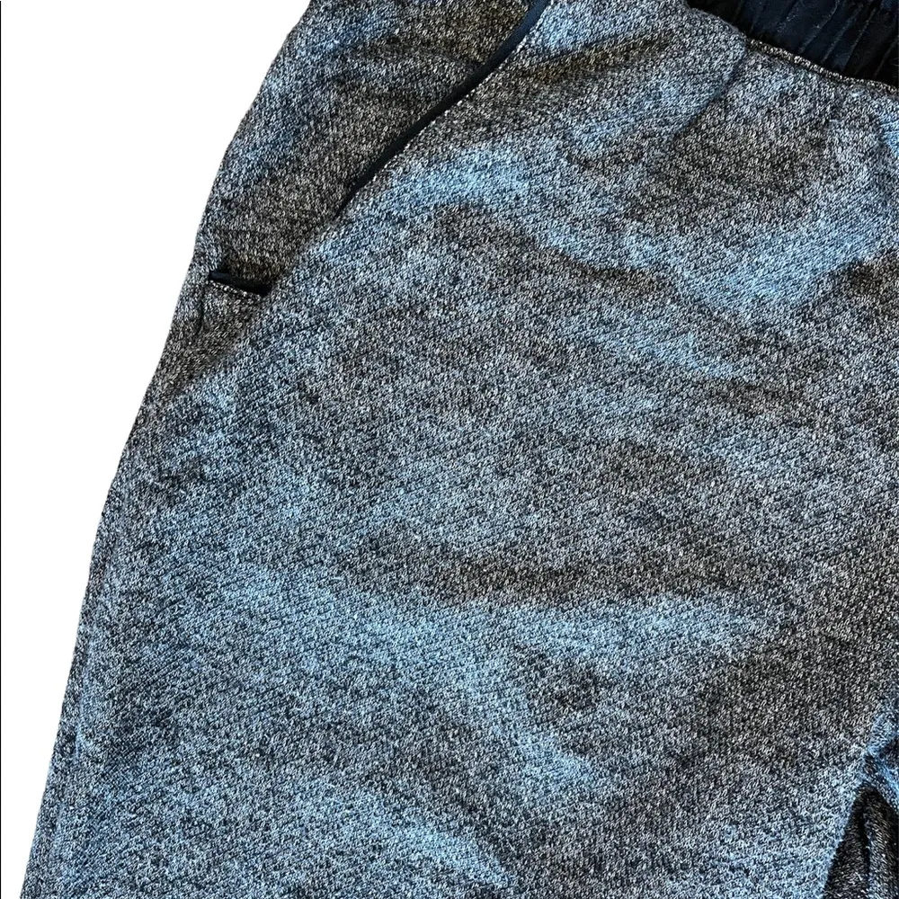 Miss Posh Joggers Black Heather Sweatpants Elastic Drawstring Waist Womens Small Size L - Image 5