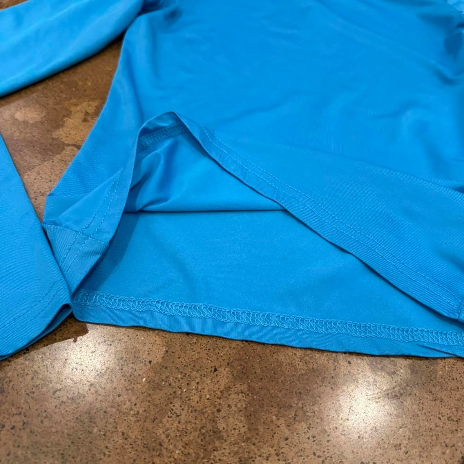 Fitted Flattering Royal Blue Thin Long Sleeve Size XS - Image 4