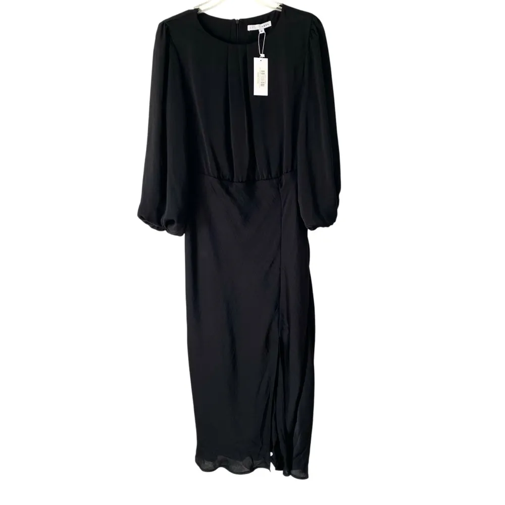 Baltic Born NWTs High Line Black Midi Dress size medium - Image 2