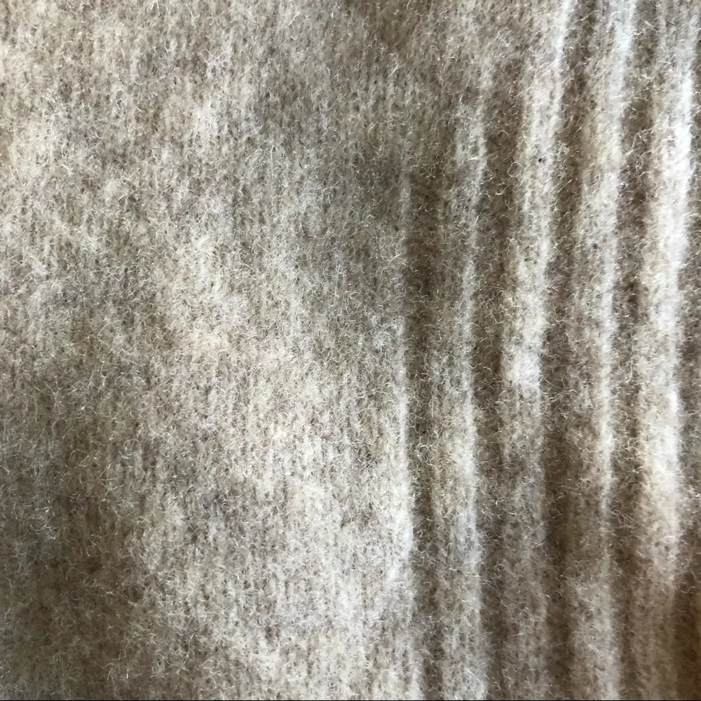 Madewell Pinewood Pullover Merino Wool Side Button Sweater. Size XS - Image 9