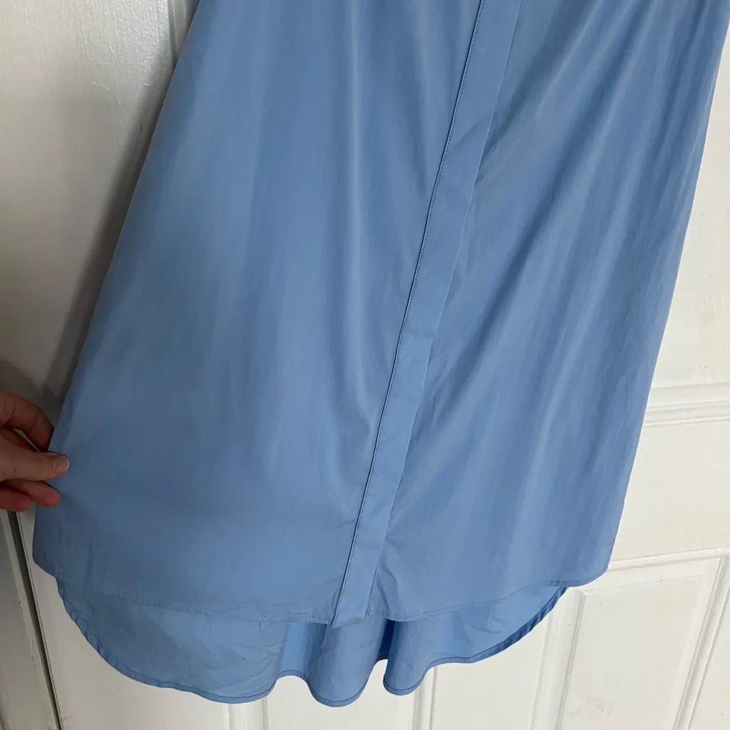 Milly | Sleeveless Blue Button-Down Dress - Image 3