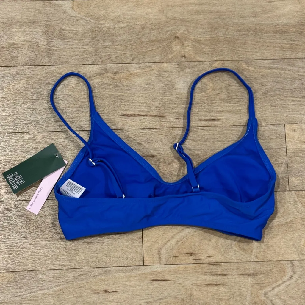 NWT Wild Fable Blue Bikini Set Size Small - Image 6