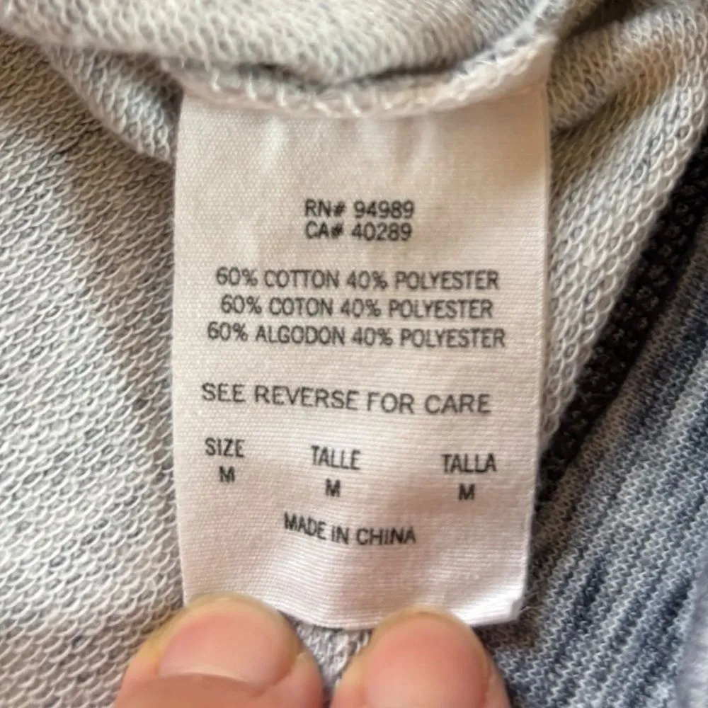 Boston Red Sox New Era Space Dye French Terry Full Zip Hoodie Womens Medium - Image 7