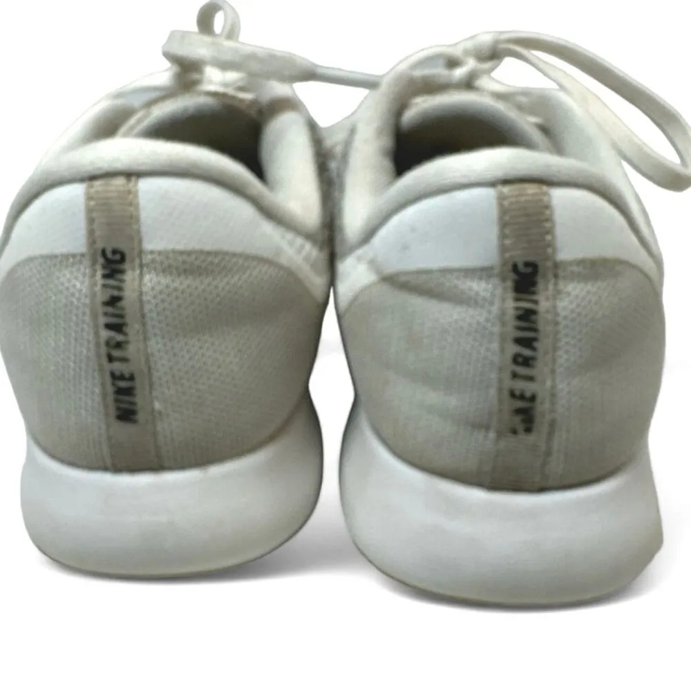 Nike Flex Trainer 7 Silver White Women sz 8 - Image 5