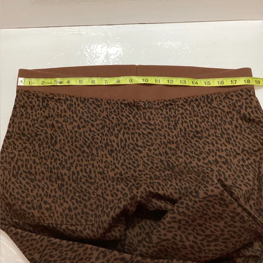 No Boundaries Womens Leggings Animal Print Brown Size XXL - Image 9