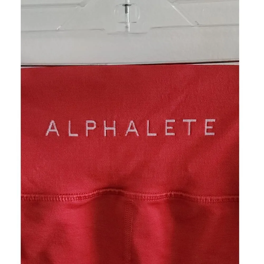 Alphalete Seamless Leggings Bundle XS / S Green Red - Image 5