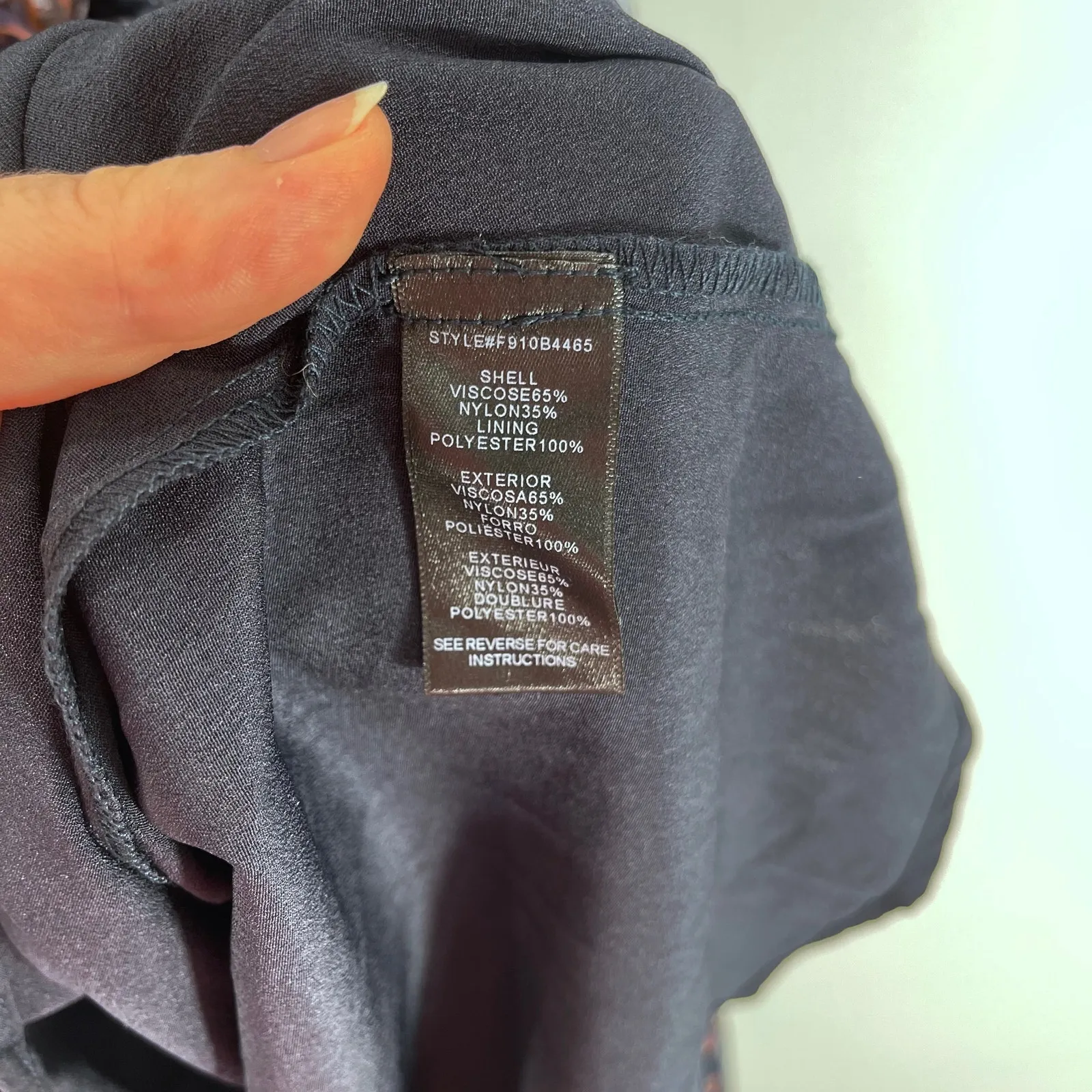 Adelyn Rae Angie Dress One Shoulder Velvet Floral Ruffle Small New With Tags - Image 6