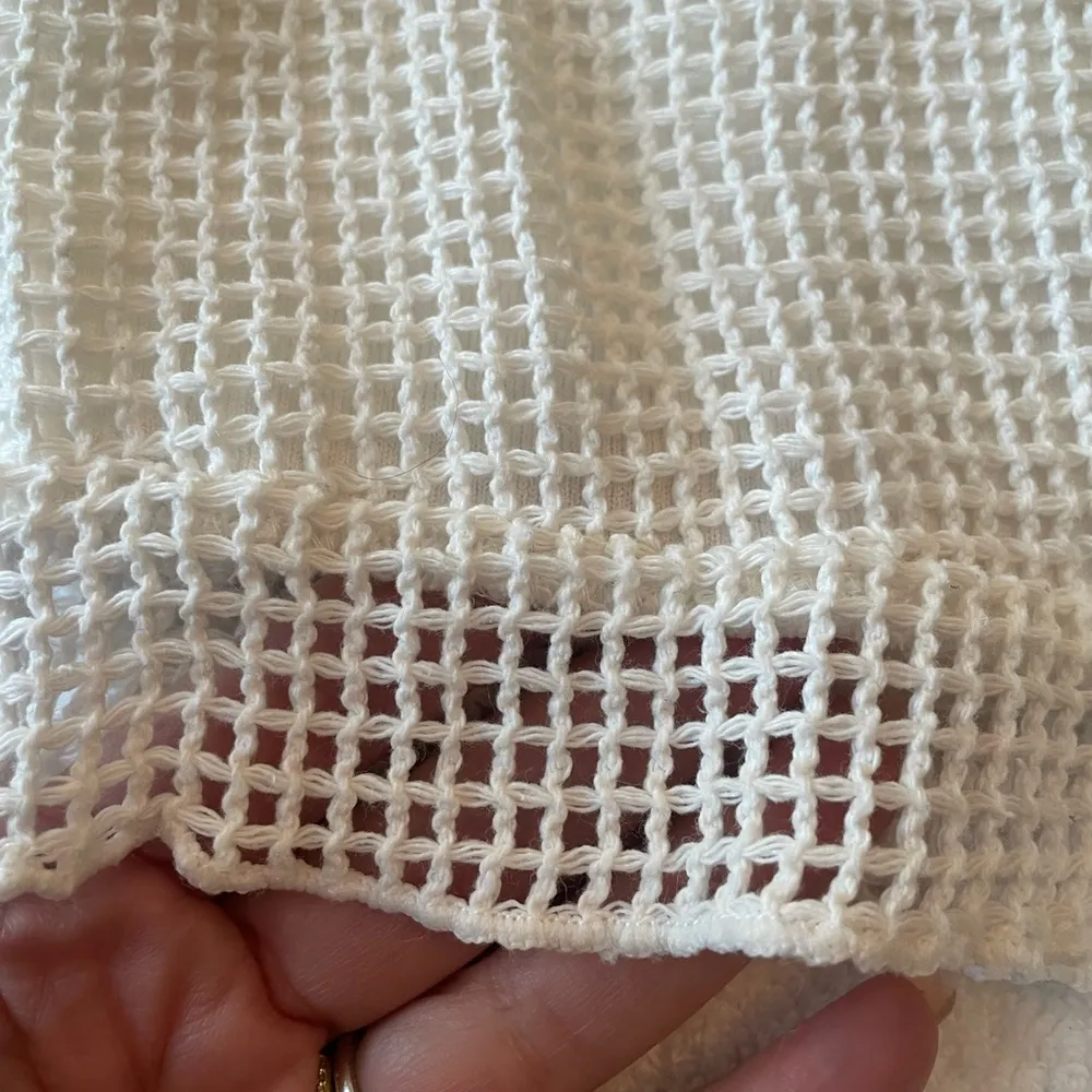 Tiger Mist Mini Skirt White w Net Overlay Sz XS EUC - Image 2