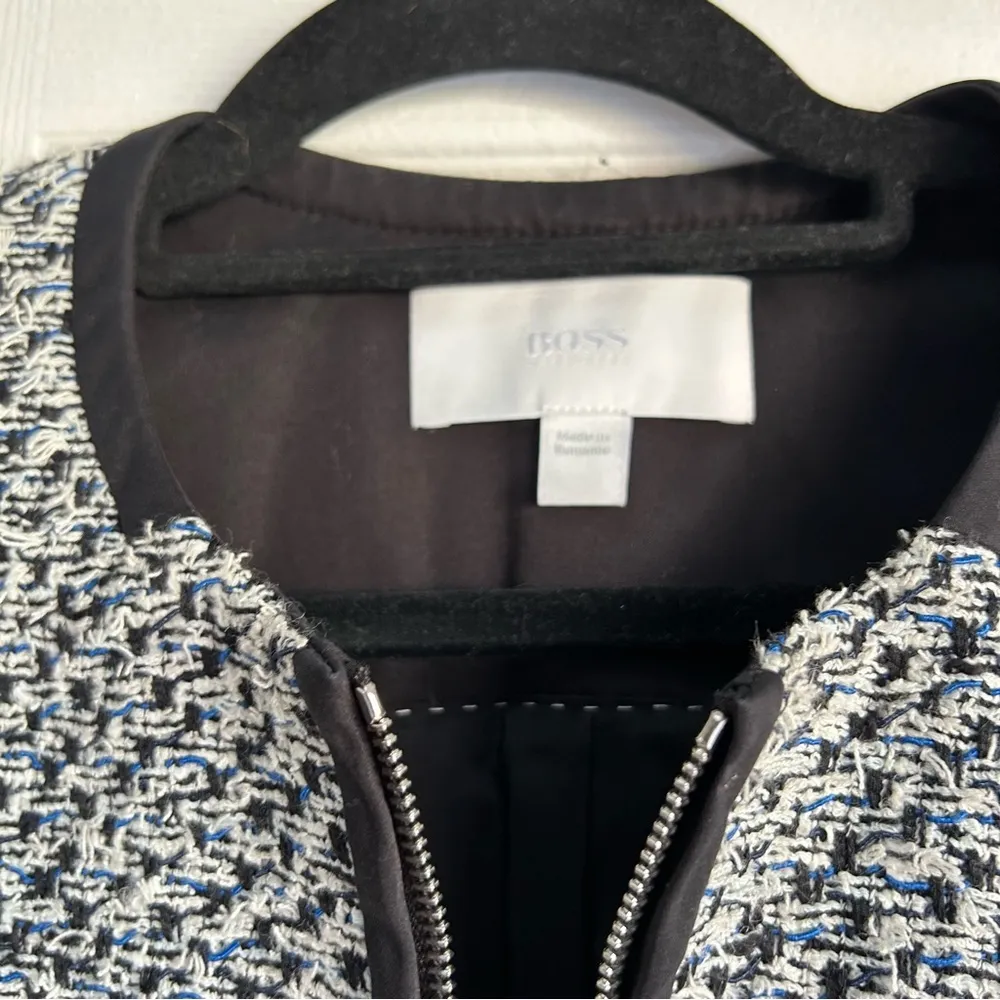 Hugo Boss Kalaila Full Zip Tweed Blazer - Image 2