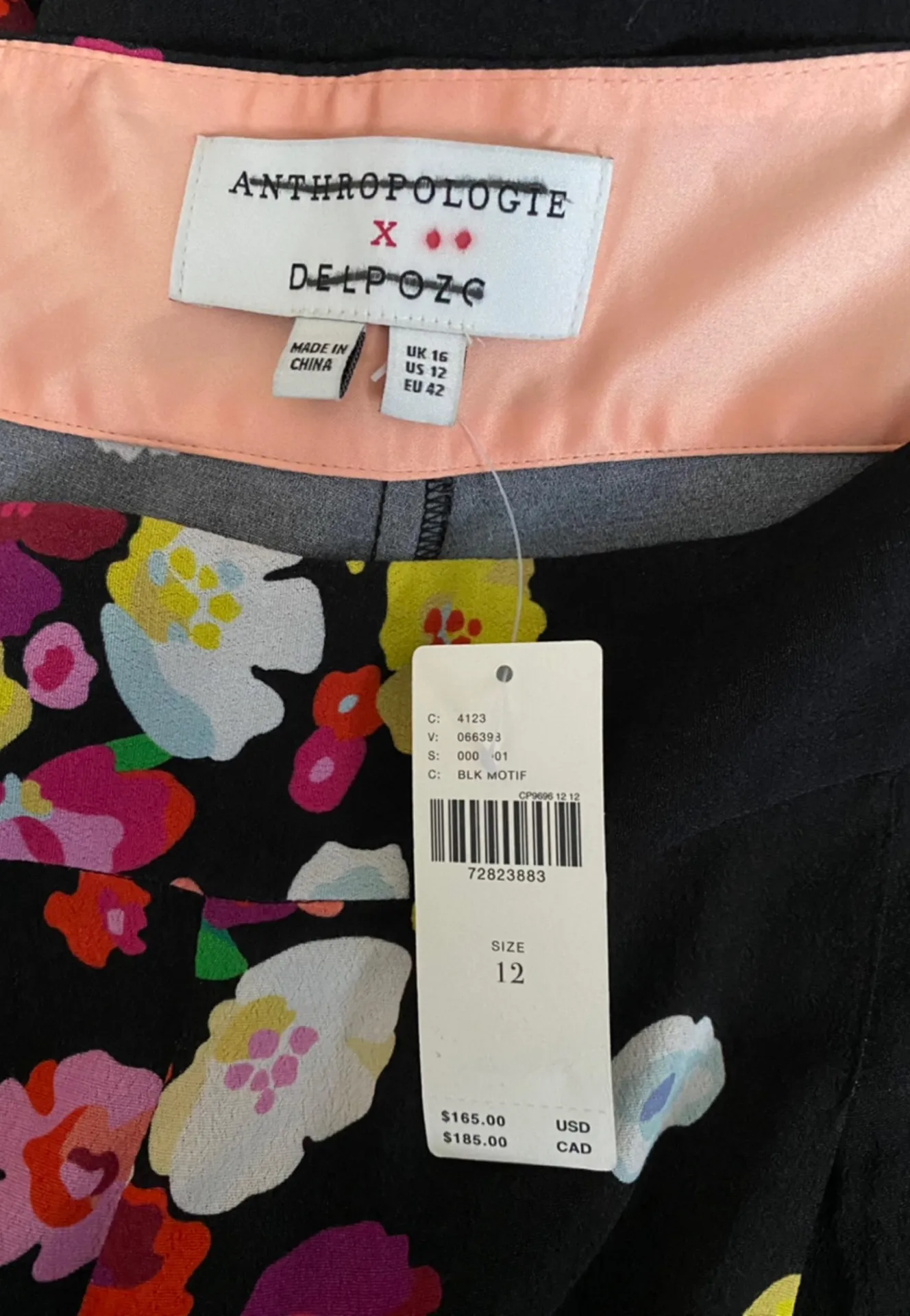 x Delpozo Floral-Print Trousers - Image 8