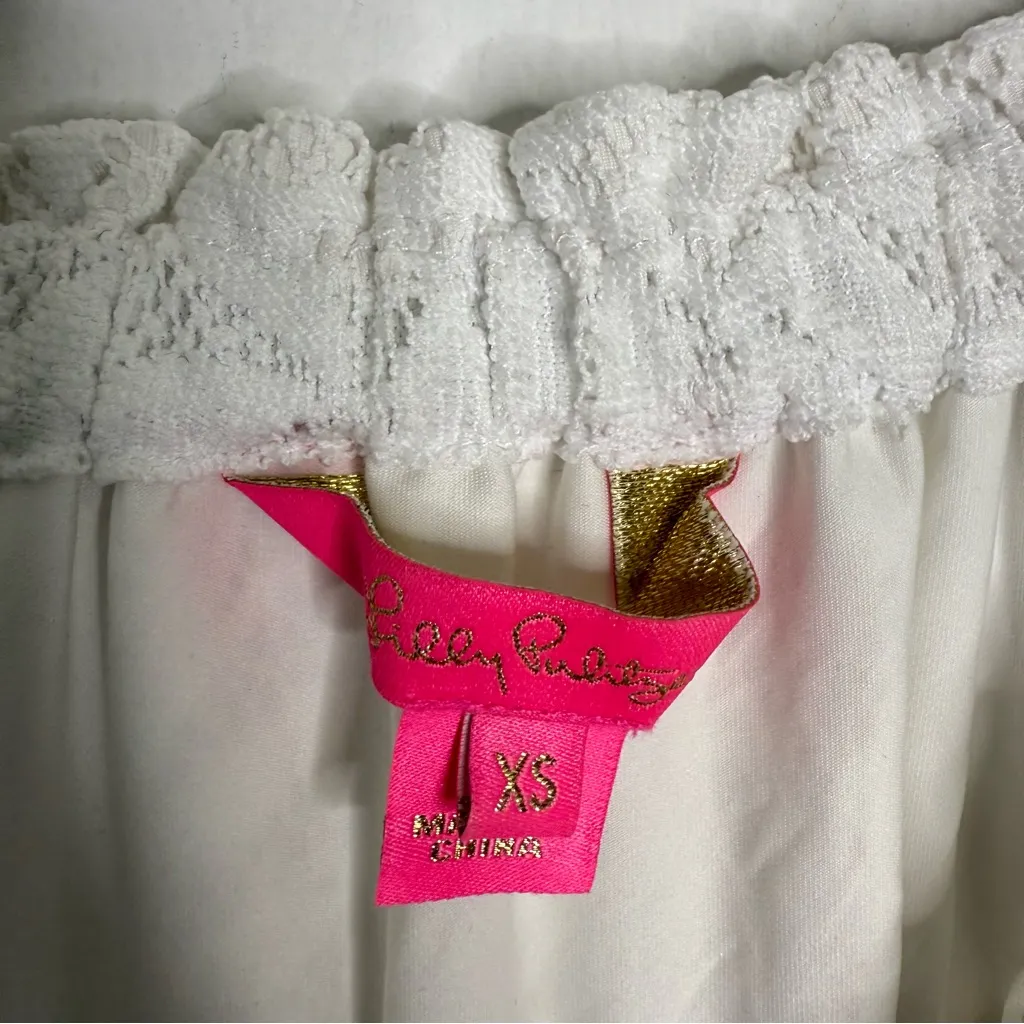 Lilly Pulitzer Nevie Off-The-Shoulder Lace Dress - XS - Image 6