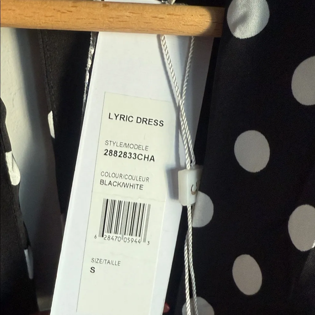 NEW Ronny Kobo Lyric Dress Small Black - Image 12