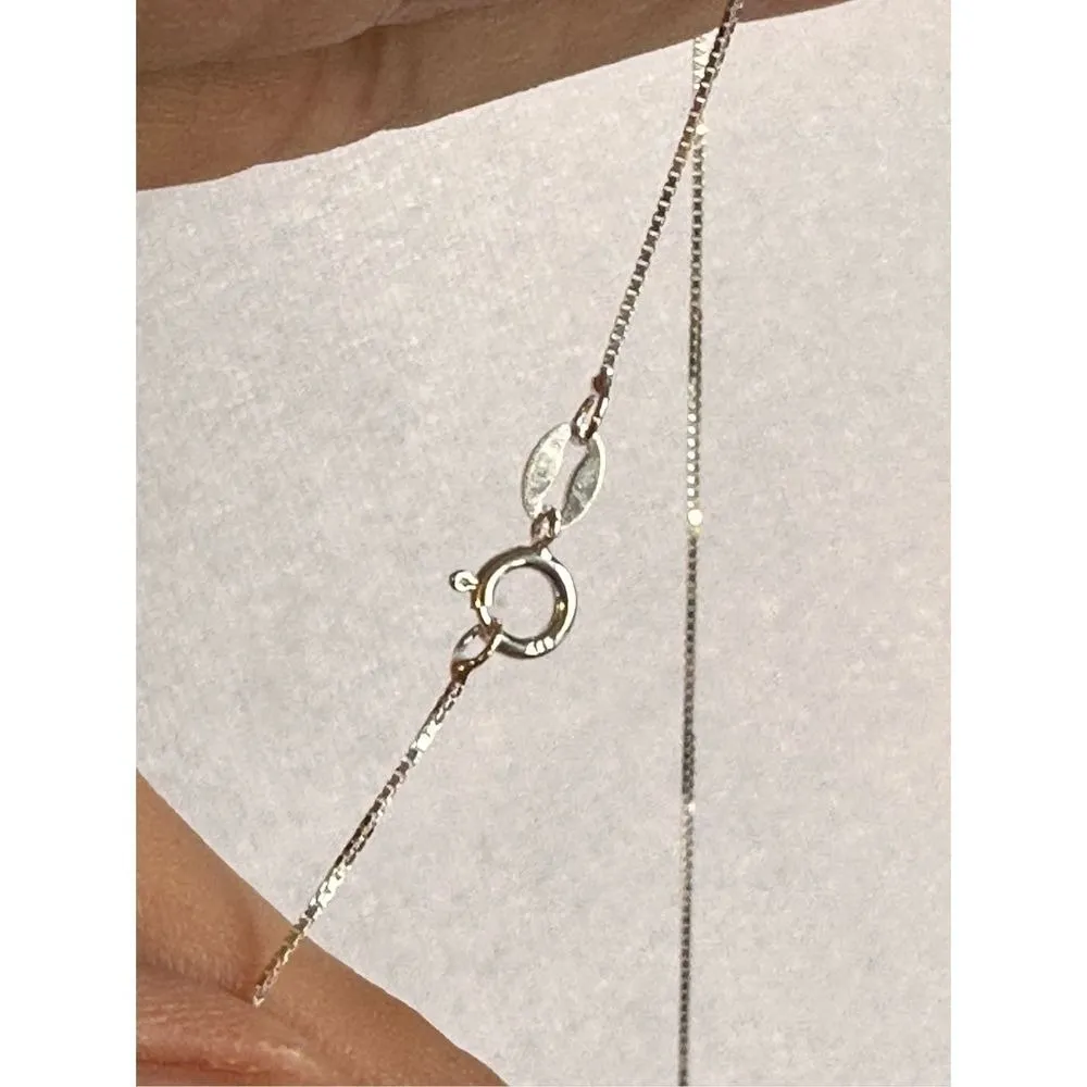 Swarovski Crystal Starfish Star Pendant Necklace Aurora Borealis Shine - Image 7