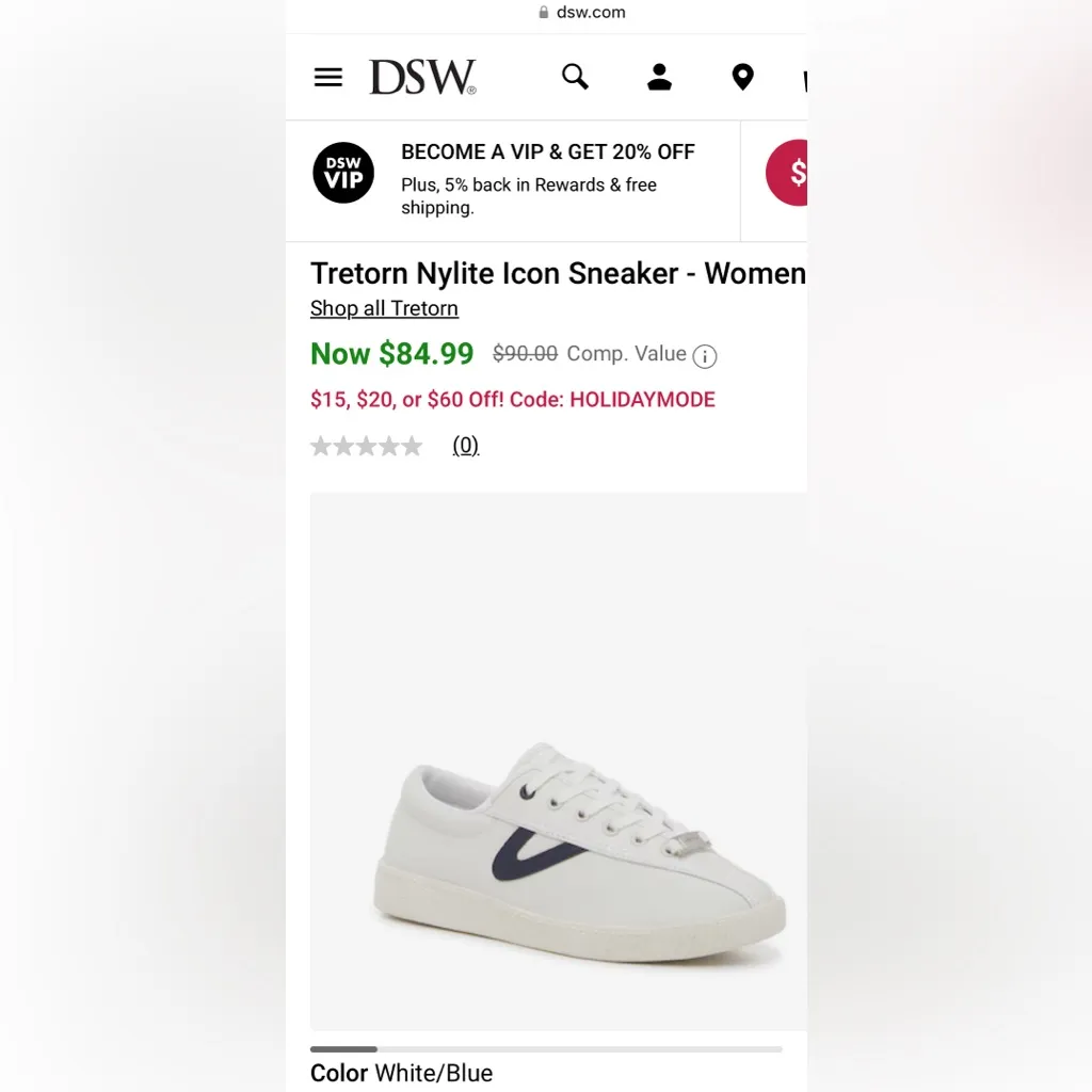 $90.00 Retail NIB Tretorn Nylite Icon Sneakers - Image 8