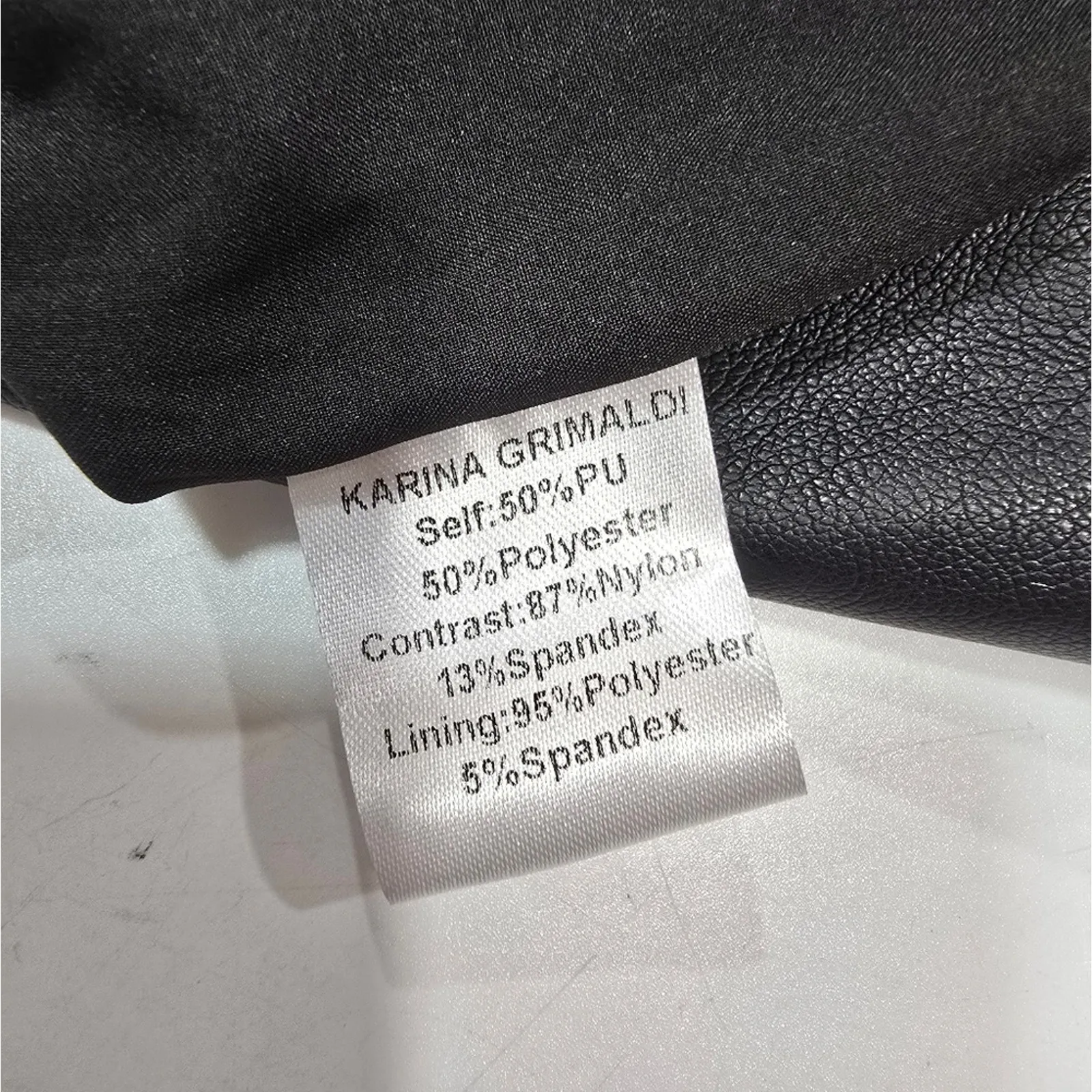 Karina Grimaldi Crisanta Bodysuit in Black Medium - Image 10