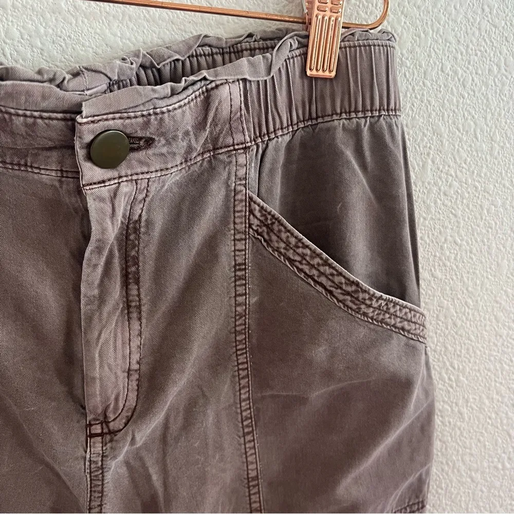 Old Navy HR Soft Utility "Paper Bag" Waist Elastic Waist Utility Pants Small - Image 9