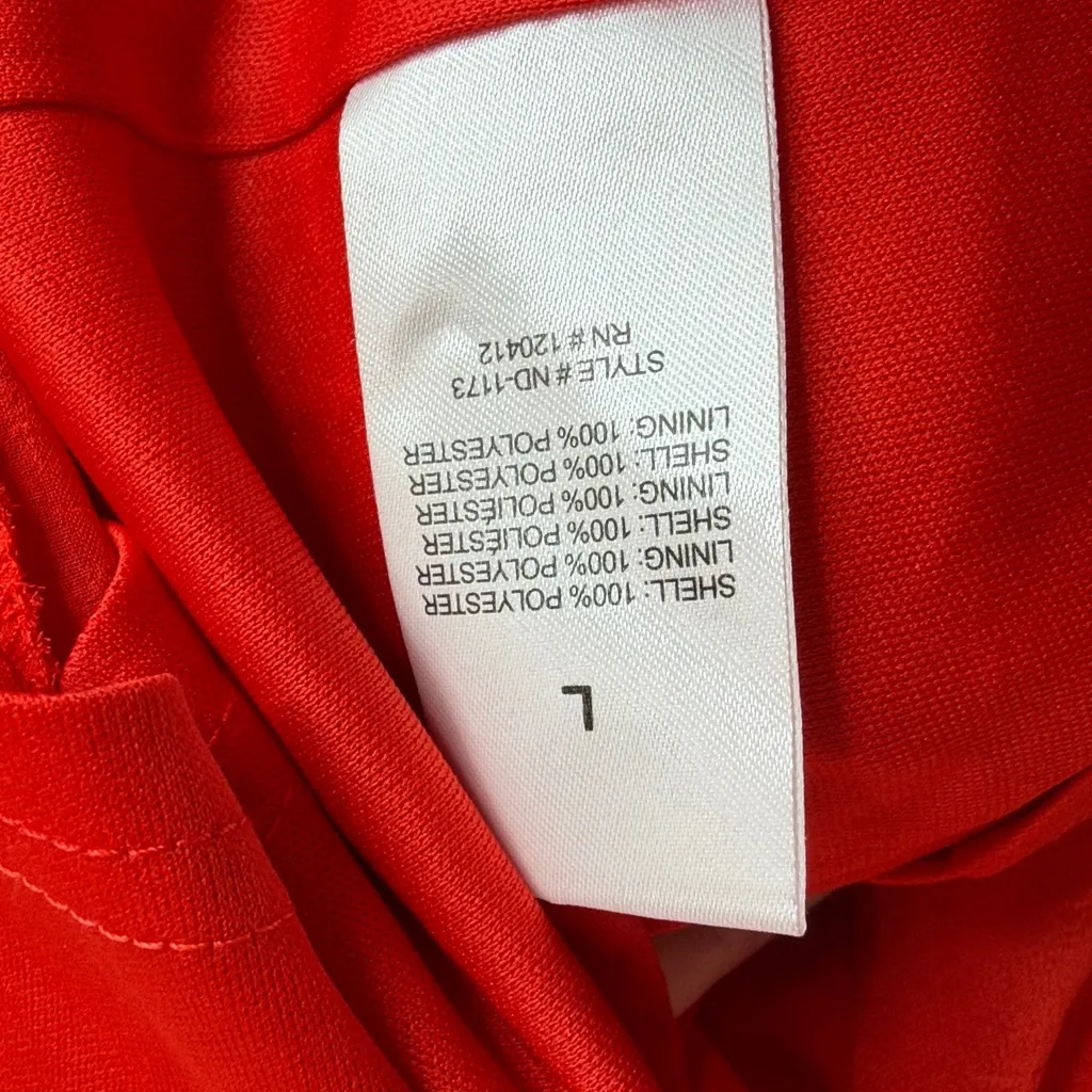 Nia The Label Amore Dress Mini Red. Size L Red - Image 9