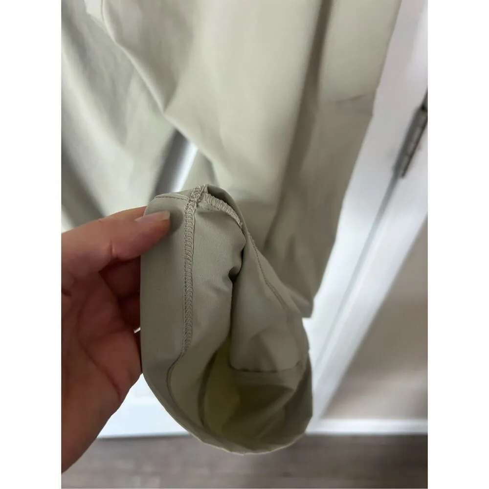 Patagonia Women’s Sz 10 Hiking Travel Capris Outdoor Hiking Beige - Image 8