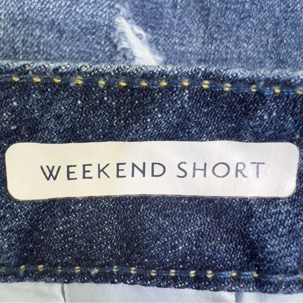 Seven7 Size 8 Distressed Weekend Short w/5 Pockets & Belt Loops(show ski… - Image 10