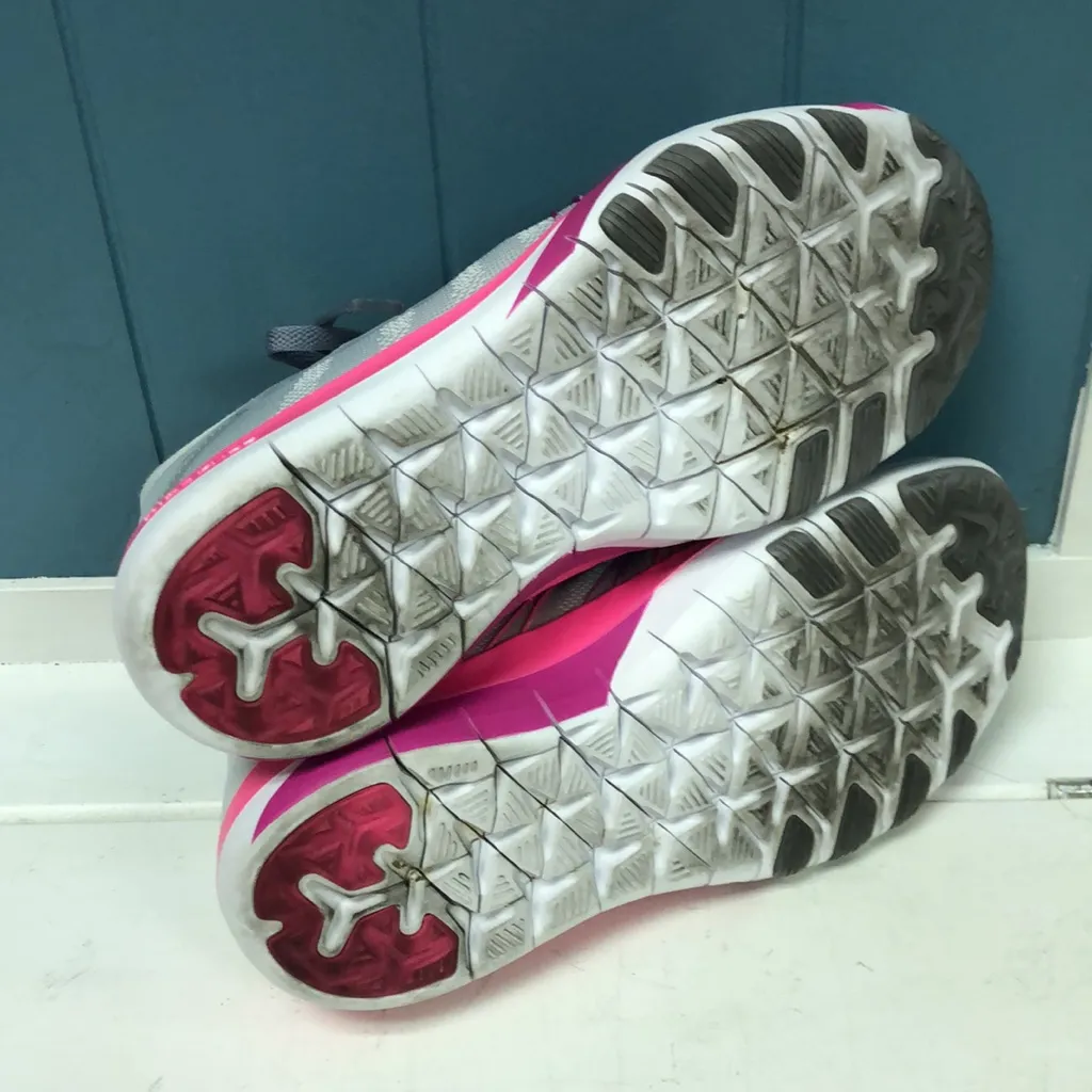 Nike￼ Womens Free TR 6 Pure Platinum Pink Running Shoes Size 5.5 833413-006 Nike - Image 9