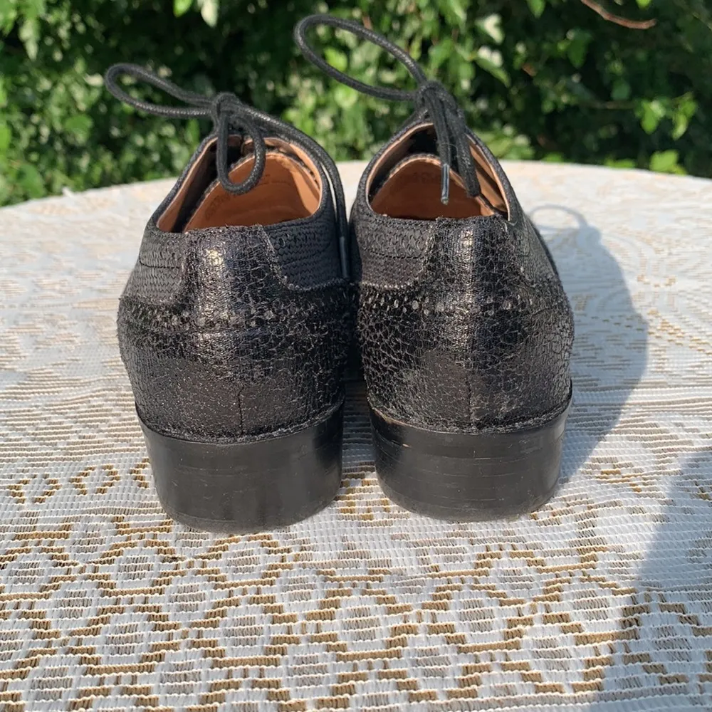 Steve Madden Black & Gray Oxfords Size 8.5 - Image 6