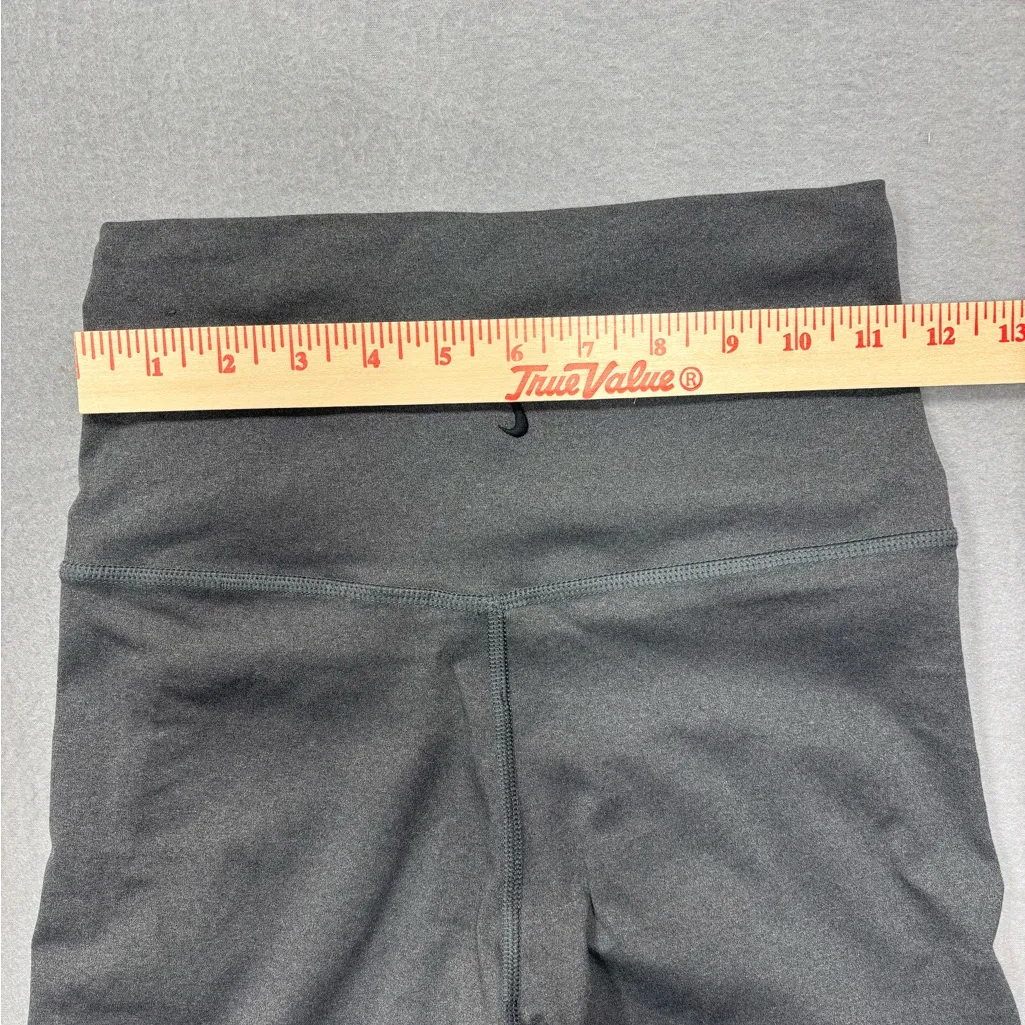 Nike‎ Yoga Dri-Fit Women's Small Grey High Rise 7/8 Crop Leggings #CU5360-032 - Image 9