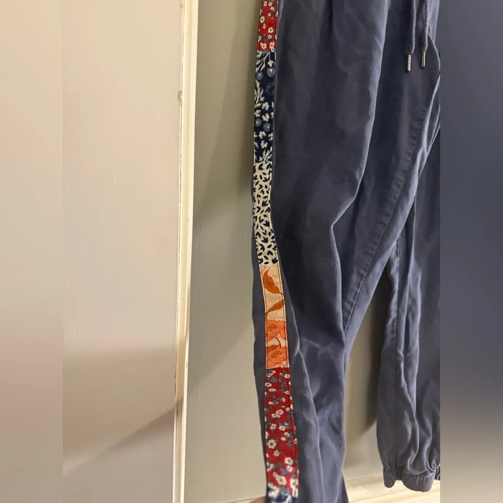 Knox Rose Navy Joggers with Colorful Side Panels XS - Image 5