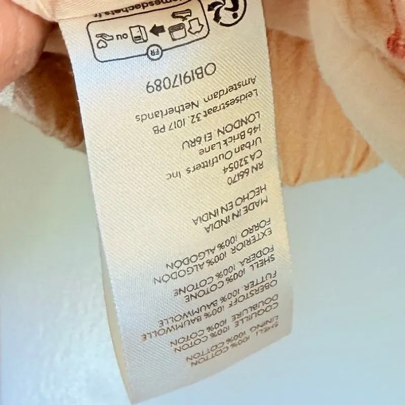 Free People Rory Bomber Jacket Floral‎ Boho Summer Spring Cowboy Roadtrip XS - Image 7