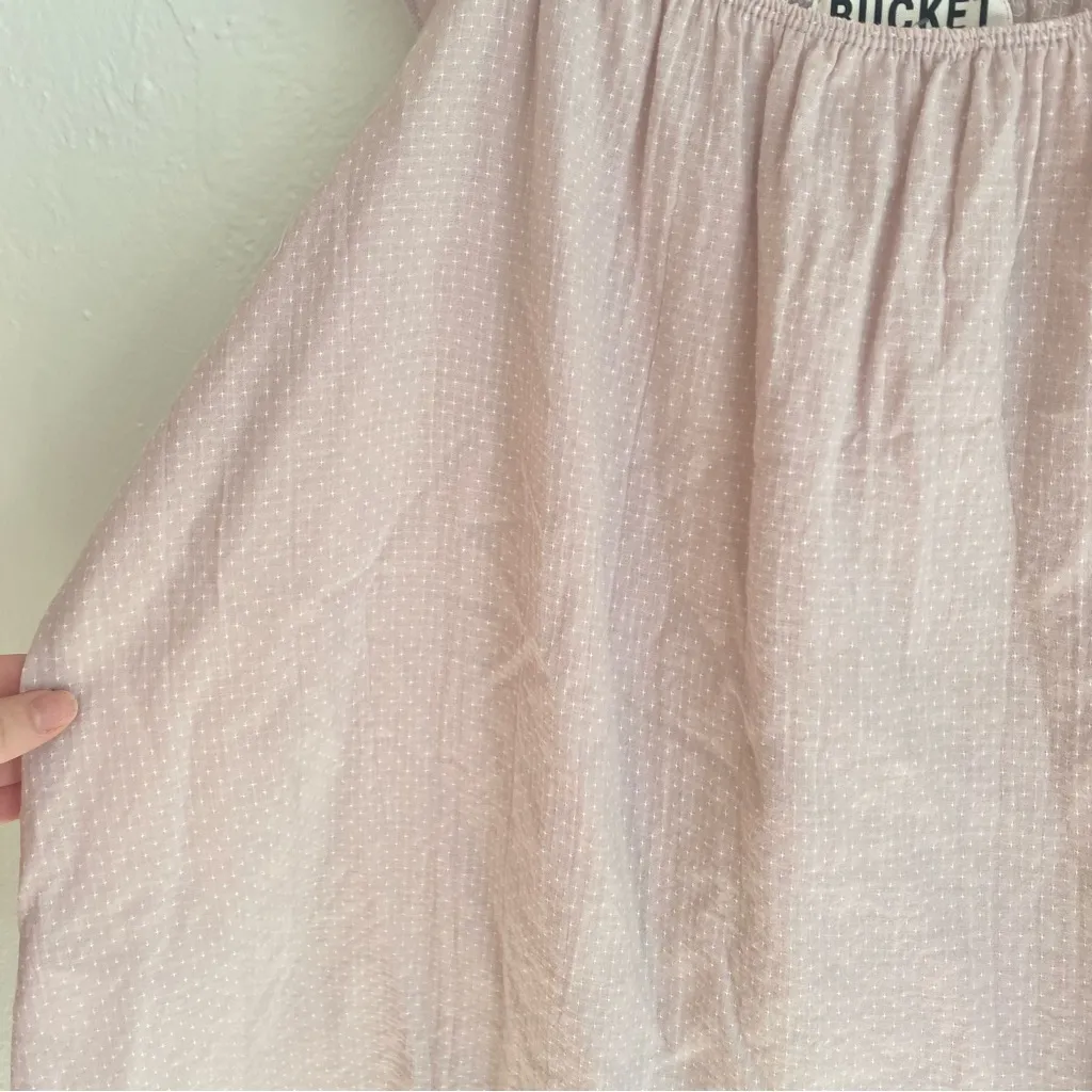 BUCKETLIST Light purple Ruffle Sleeve Blouse Pink Size M - Image 2