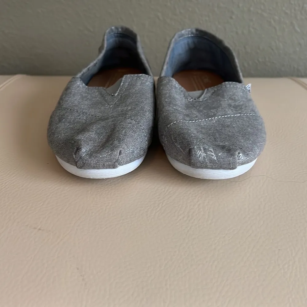 Toms Alpergata Silver Feather Size 8 - Image 3