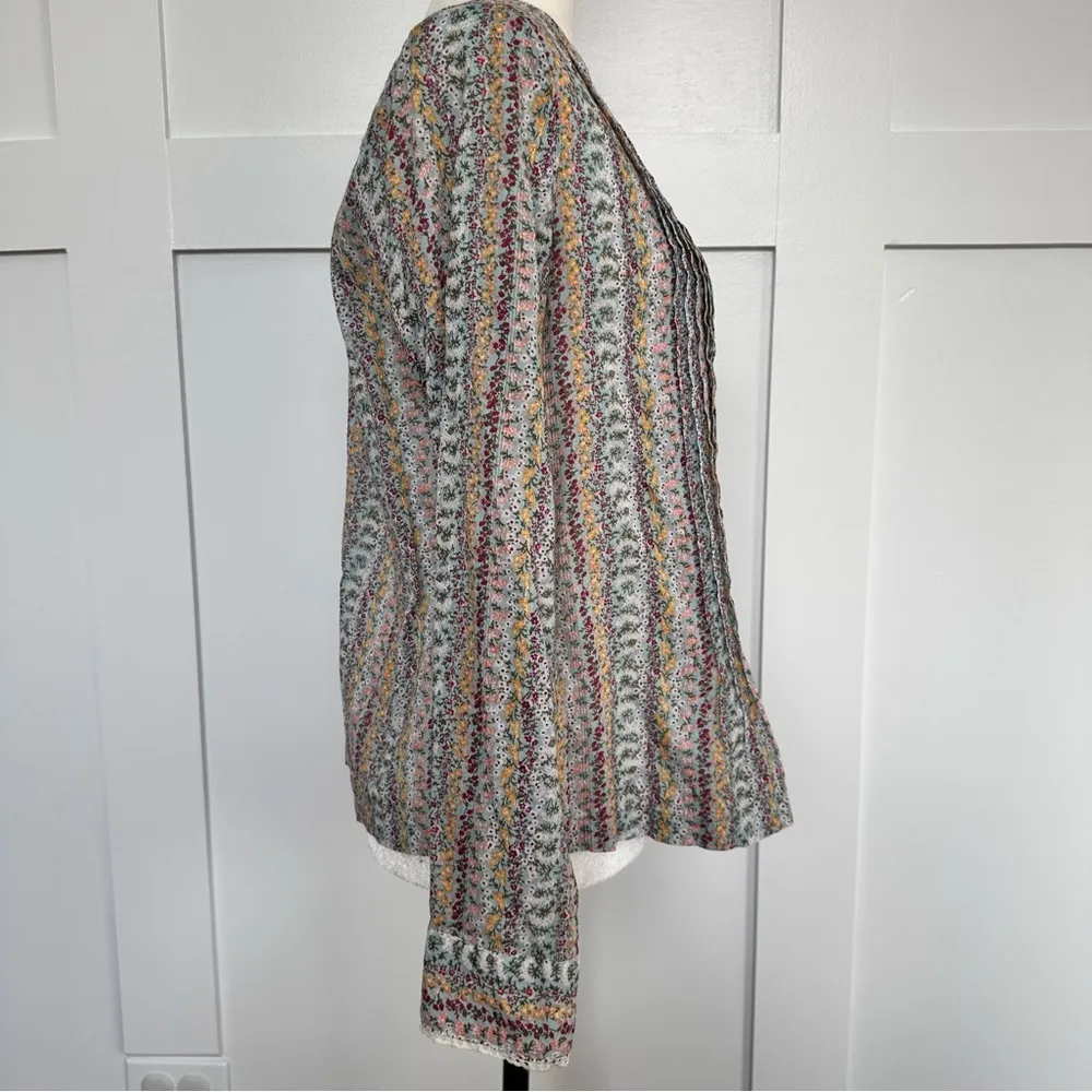 Anthropologie Maeve Gelise Button Blouse Top - Image 6