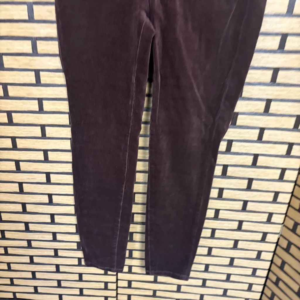 Pilcro & The Letterpress High Rise Skinny Brown‎ Corduroy Pants Size 28 - Image 4