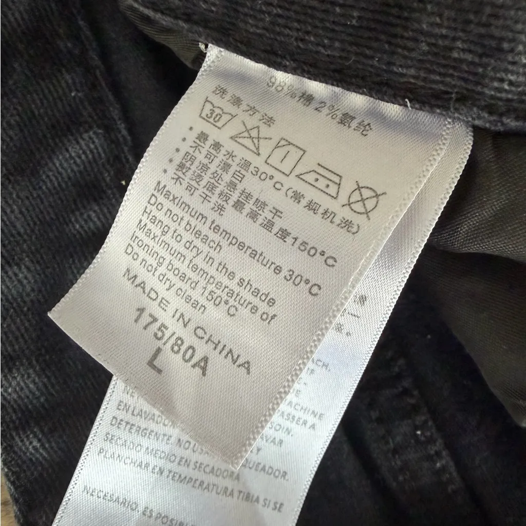 Gurbaks Women’s Black Straight Leg Jeans Size Large - Image 7