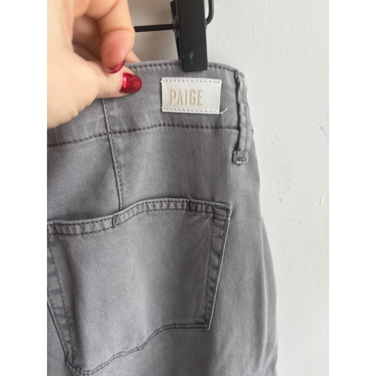 PAIGE Drew Lyocel Cargo Pants 28 layered boho staple flattering goth grunge - Image 4