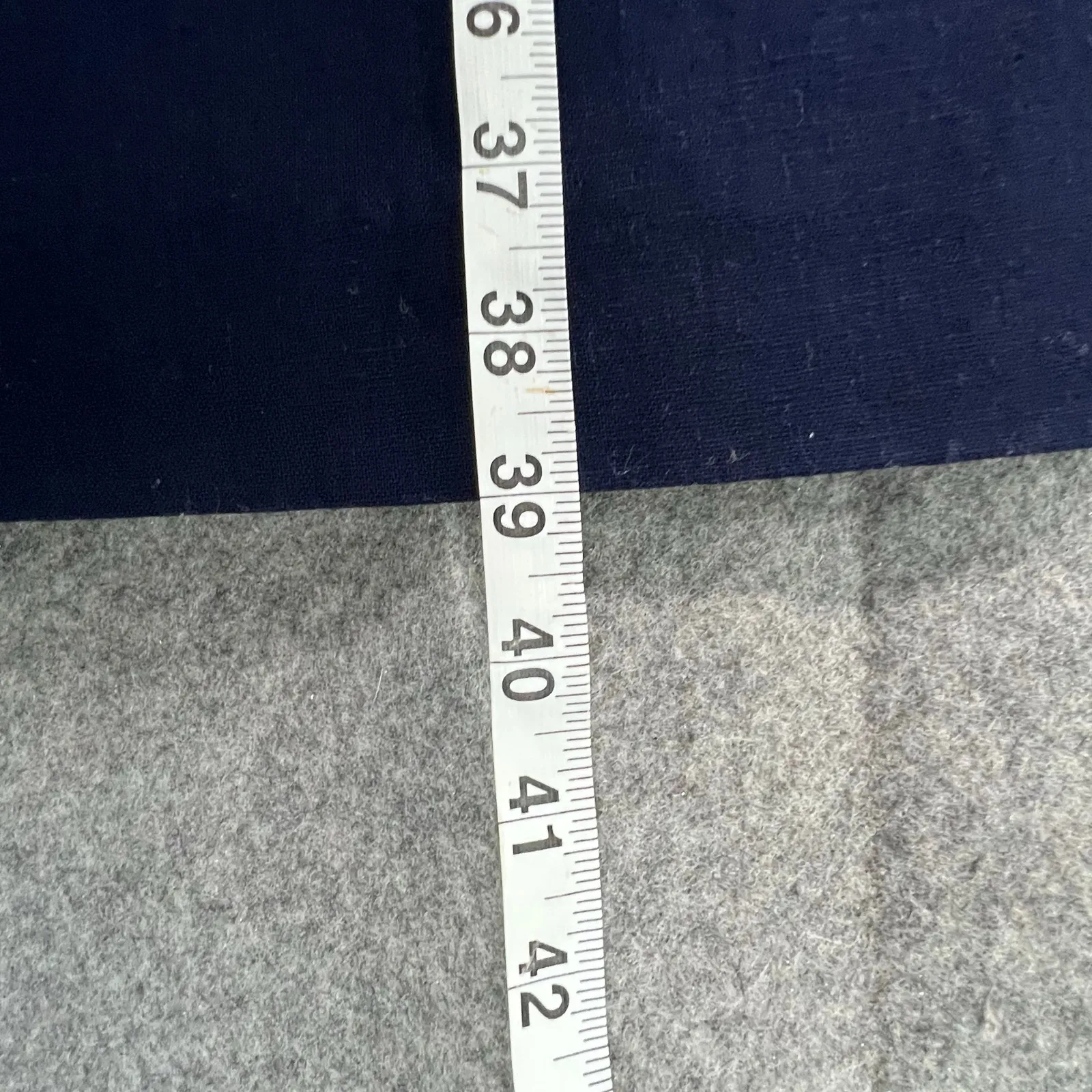 J Crew Sheath Dress Size 8 Blue White Rickrack Trim Linen Blend Classic Preppy - Image 10