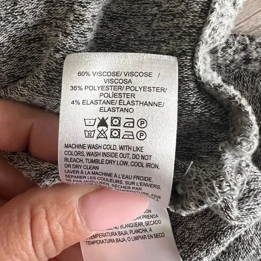 Lucky Brand V-Neck Tunic Long Sleeve Pullover Size Small - Image 9