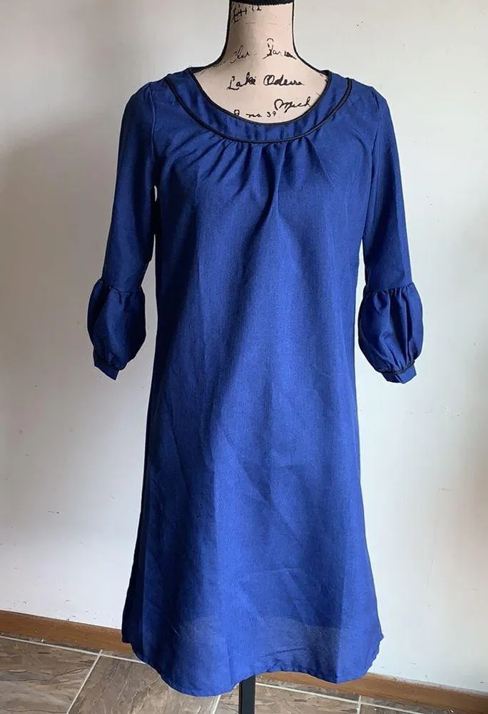Hotouch Dress Royal Blue Sz S NWT - Image 2