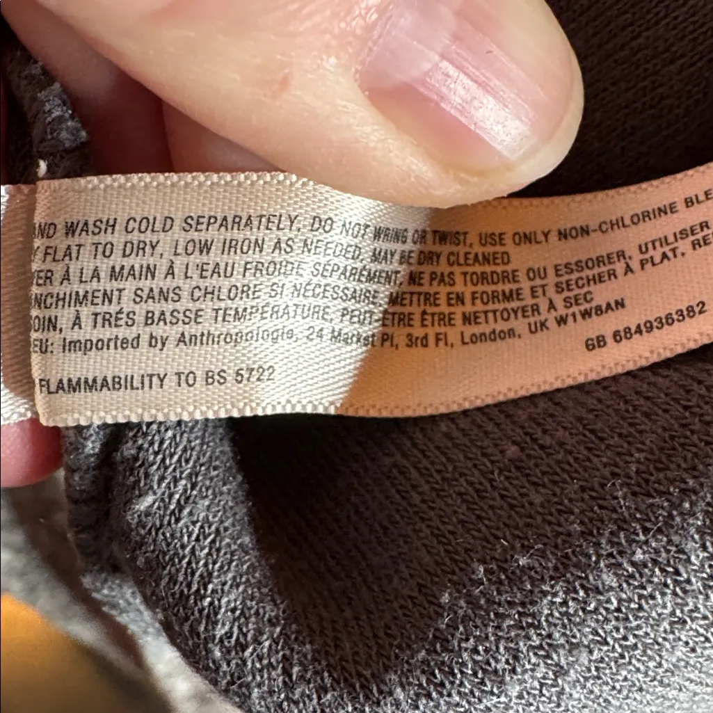 Anthropologie Saturday Sunday Fairisle Studio Sweater Set Gray Size XS - Image 9