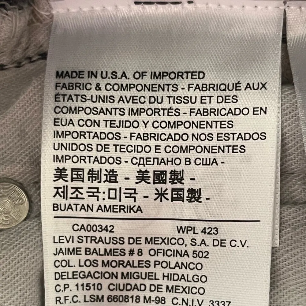 Levi’s vintage 501 jean shorts made in USA NWT 8 - Image 10