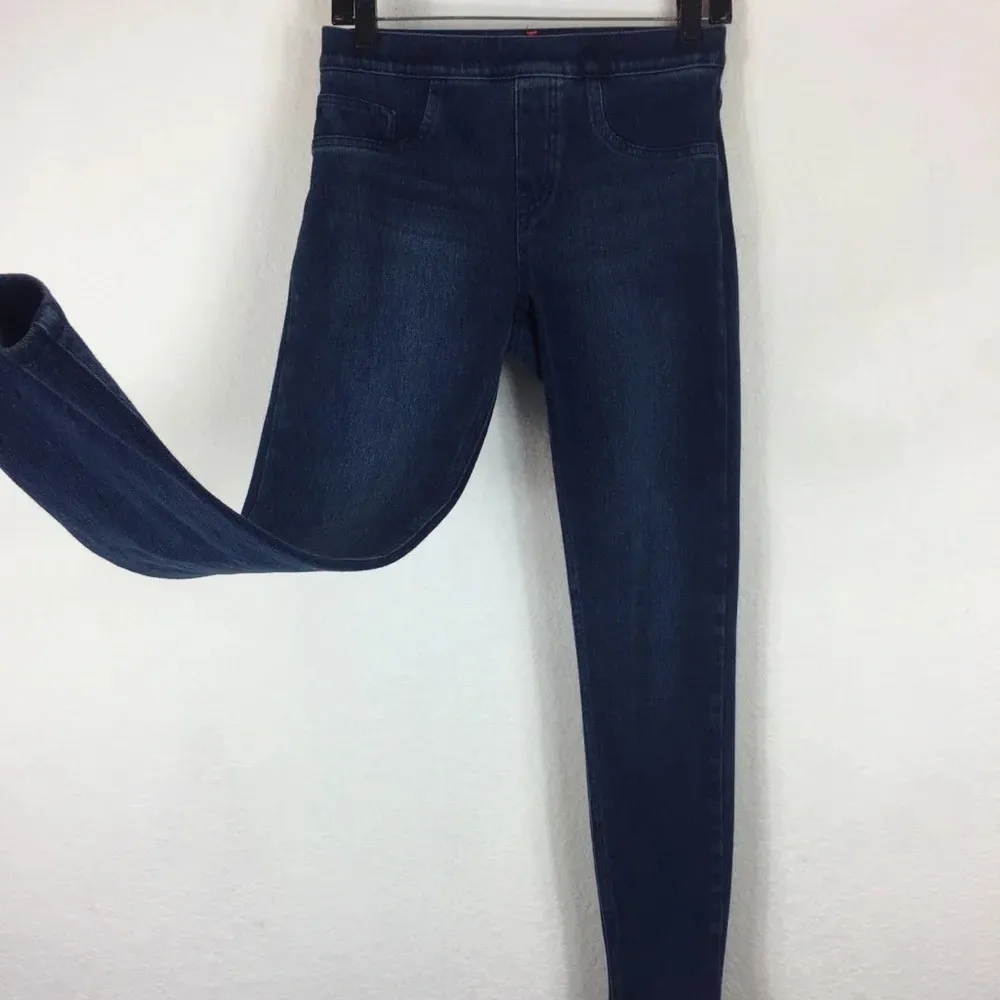 Spanx Jean-ish Ankle Twilight Rinse High Rise Leggings Small - Image 13