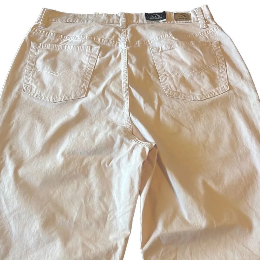 Jordache Vintage Baby Pink High Rise Straight Leg Pants Size 14 NWT NOS - Image 4